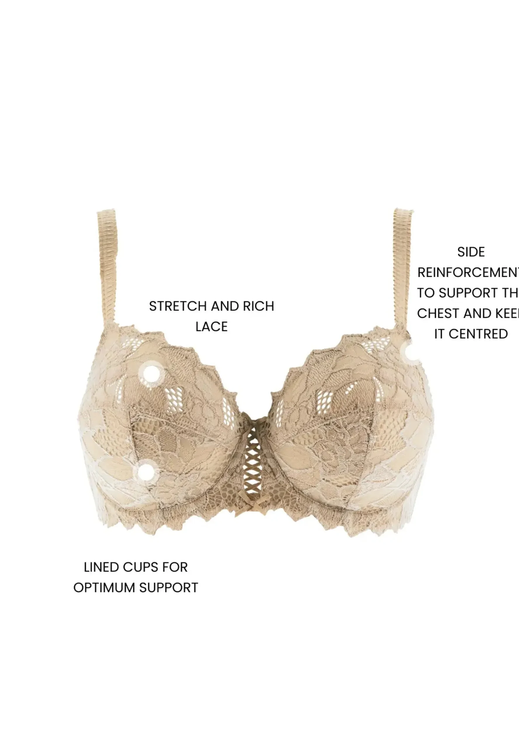 Full cup bra Arum