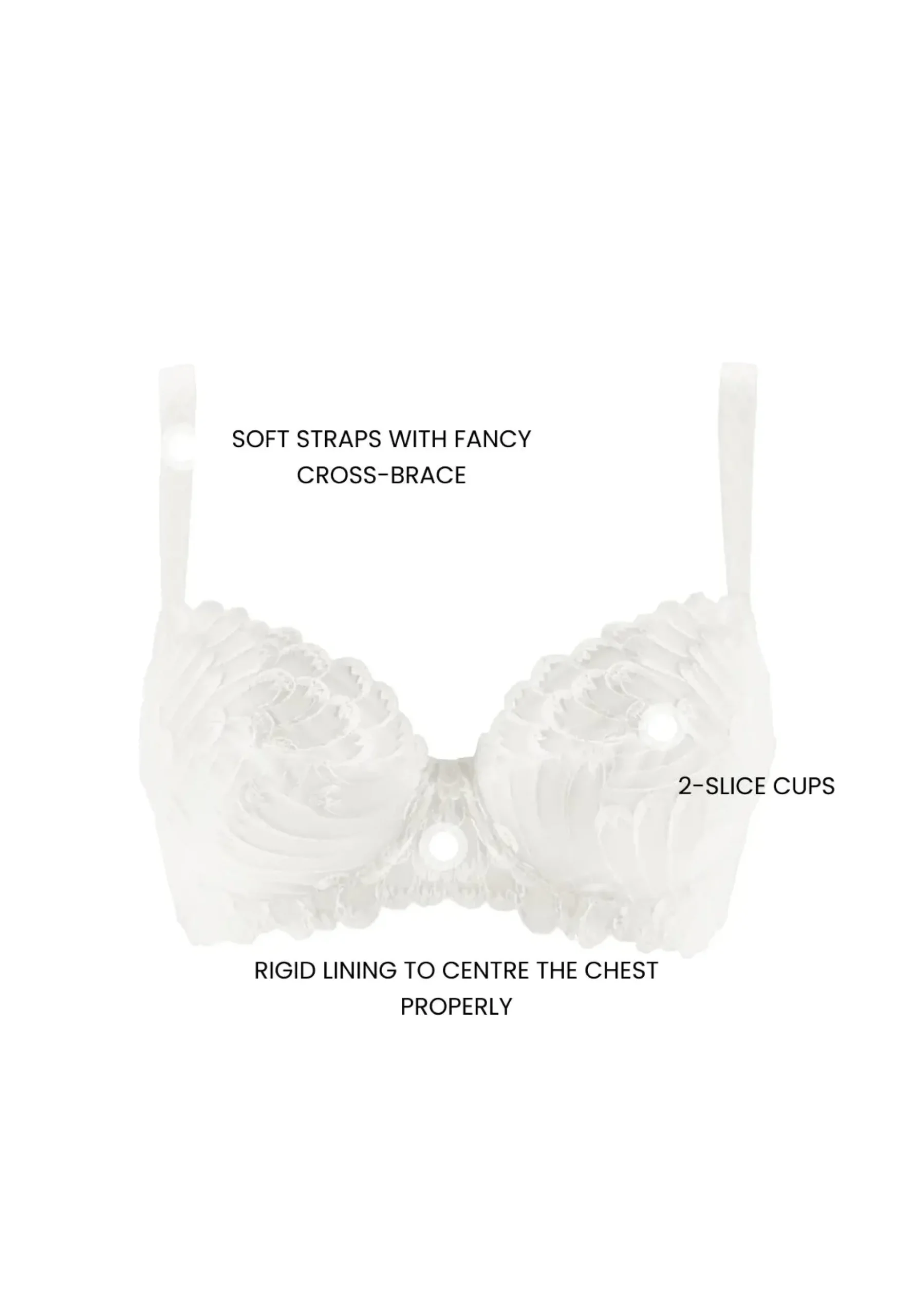 Full cup bra Narcisse