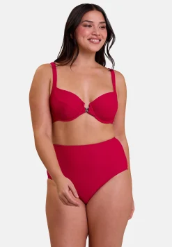 High waisted bikini medium Briefs Glamorous Textured