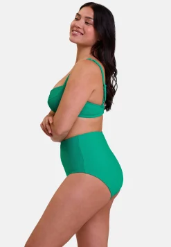 High waisted bikini medium Briefs Glamorous Textured
