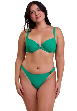 High-cut bikini Briefs Glamorous Textured