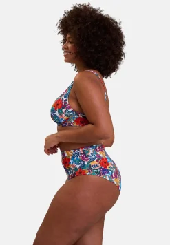 High-waisted swim briefs Curaçao
