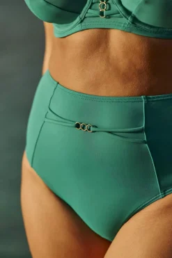 High-waisted swim briefs Moorea