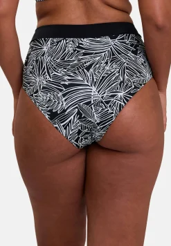 High-waisted swim briefs Seychelles
