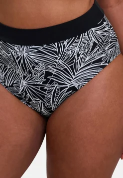 High-waisted swim briefs Seychelles