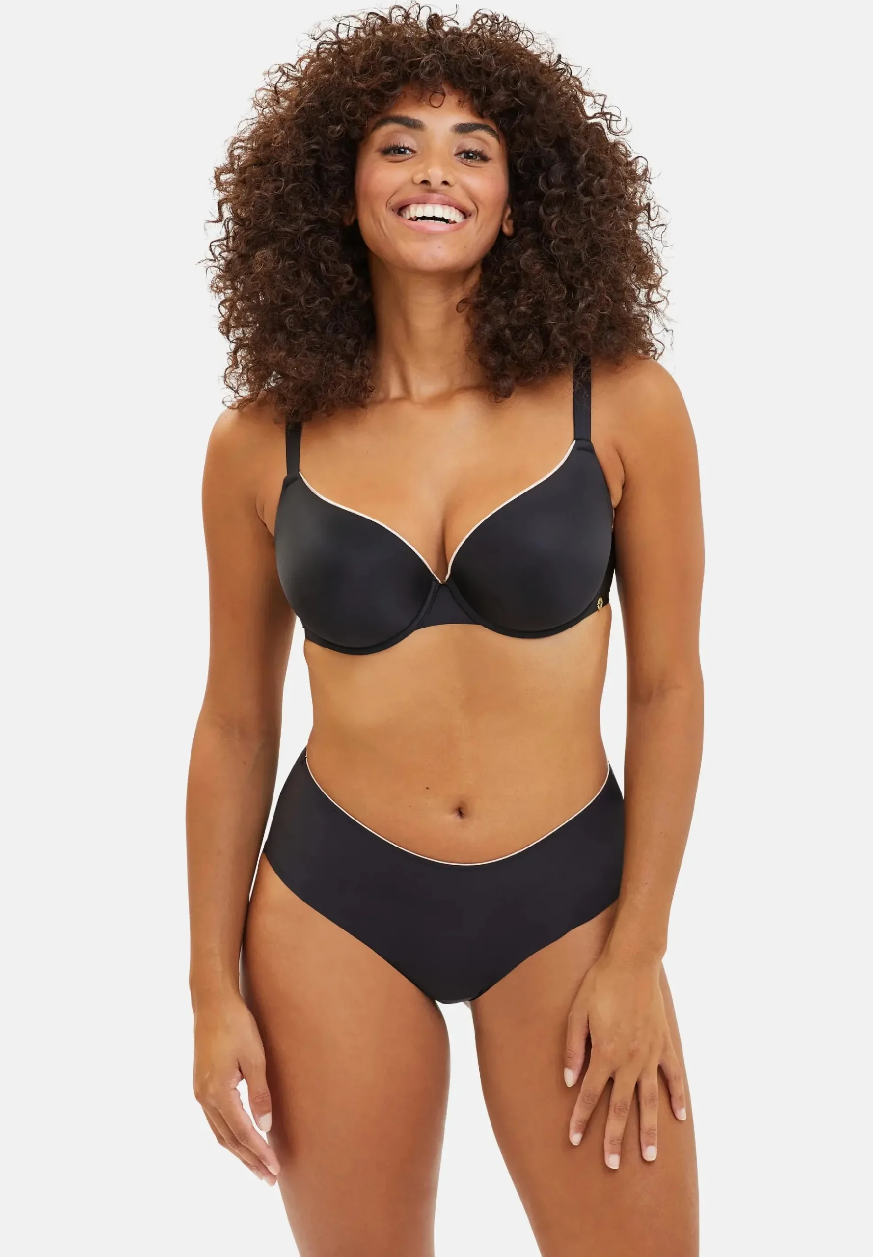 Lightly lined half cup bra Unseen