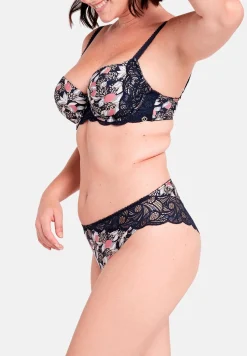 Lightly lined half cup bra Ariane Fantaisy