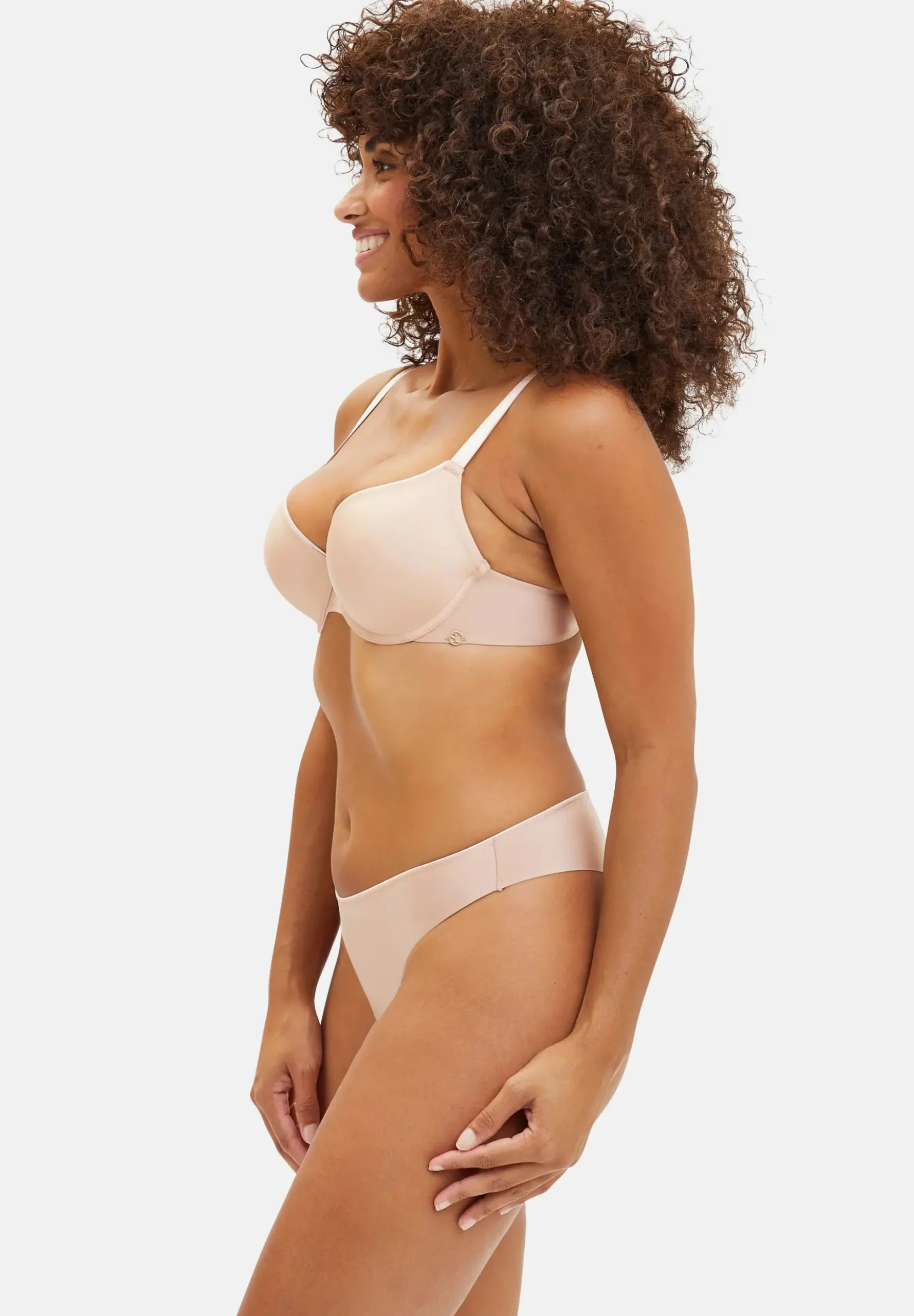 Lightly lined half cup bra Unseen