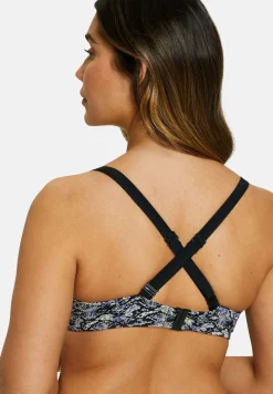 Lightly lined underwired bikini top At the world's end