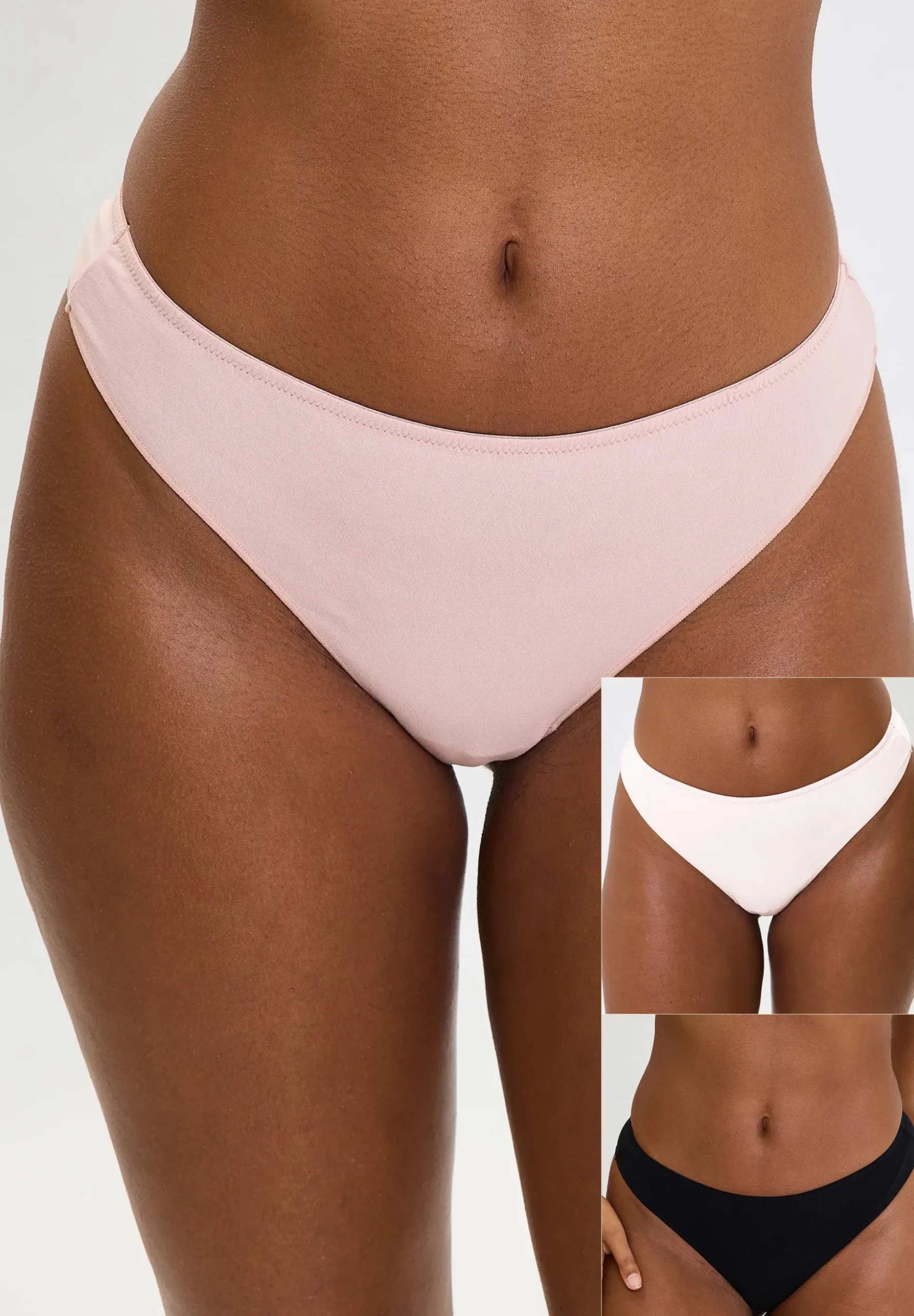 Pack of 3 cotton thongs Subtile