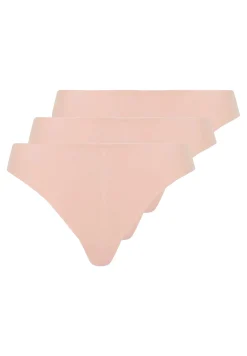 Pack of 3 microfiber thongs Discrète