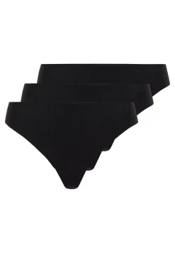 Pack of 3 microfiber thongs Discrète