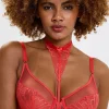Plunge bikini top Giulia