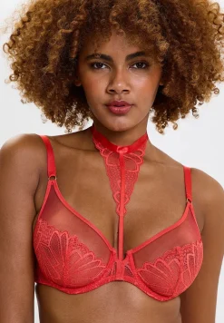Plunge bikini top Giulia