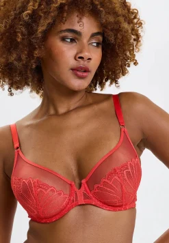 Plunge bikini top Giulia
