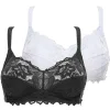 Set of 2 bras Coton d'Arum