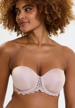 Strapless underwired bandeau padded bra Arum Prima