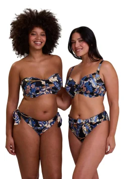 Underwired bandeau bikini top Fidji