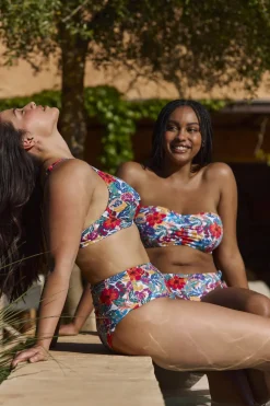 Underwired bandeau bikini top Curaçao