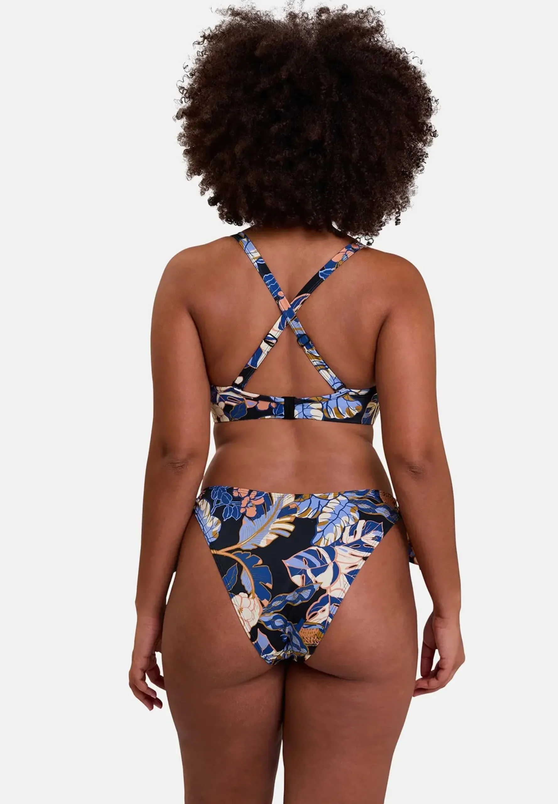 Underwired bandeau bikini top Fidji