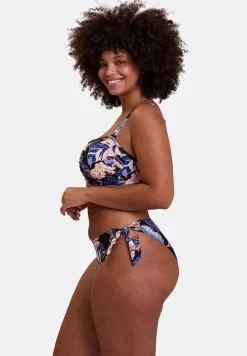 Underwired bandeau bikini top Fidji