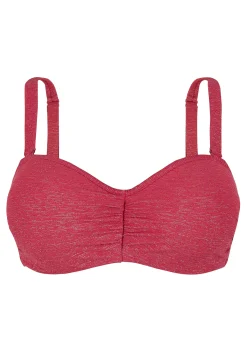 Underwired bandeau bikini top Palm Cove