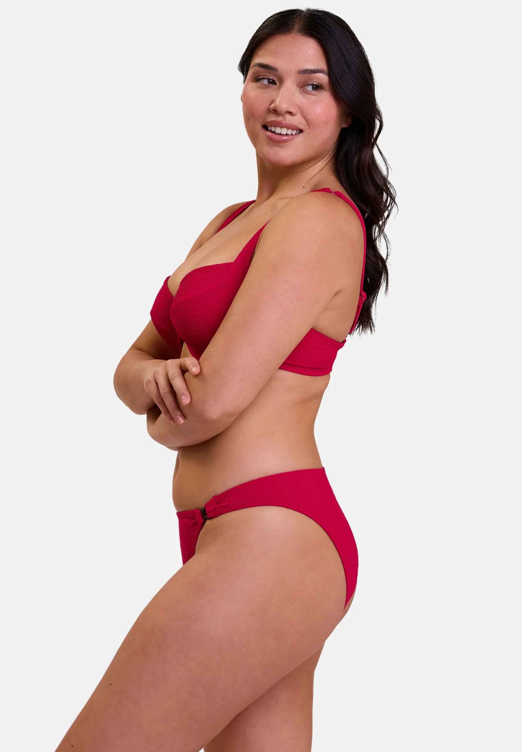 Underwired bikini top Glamorous Textured