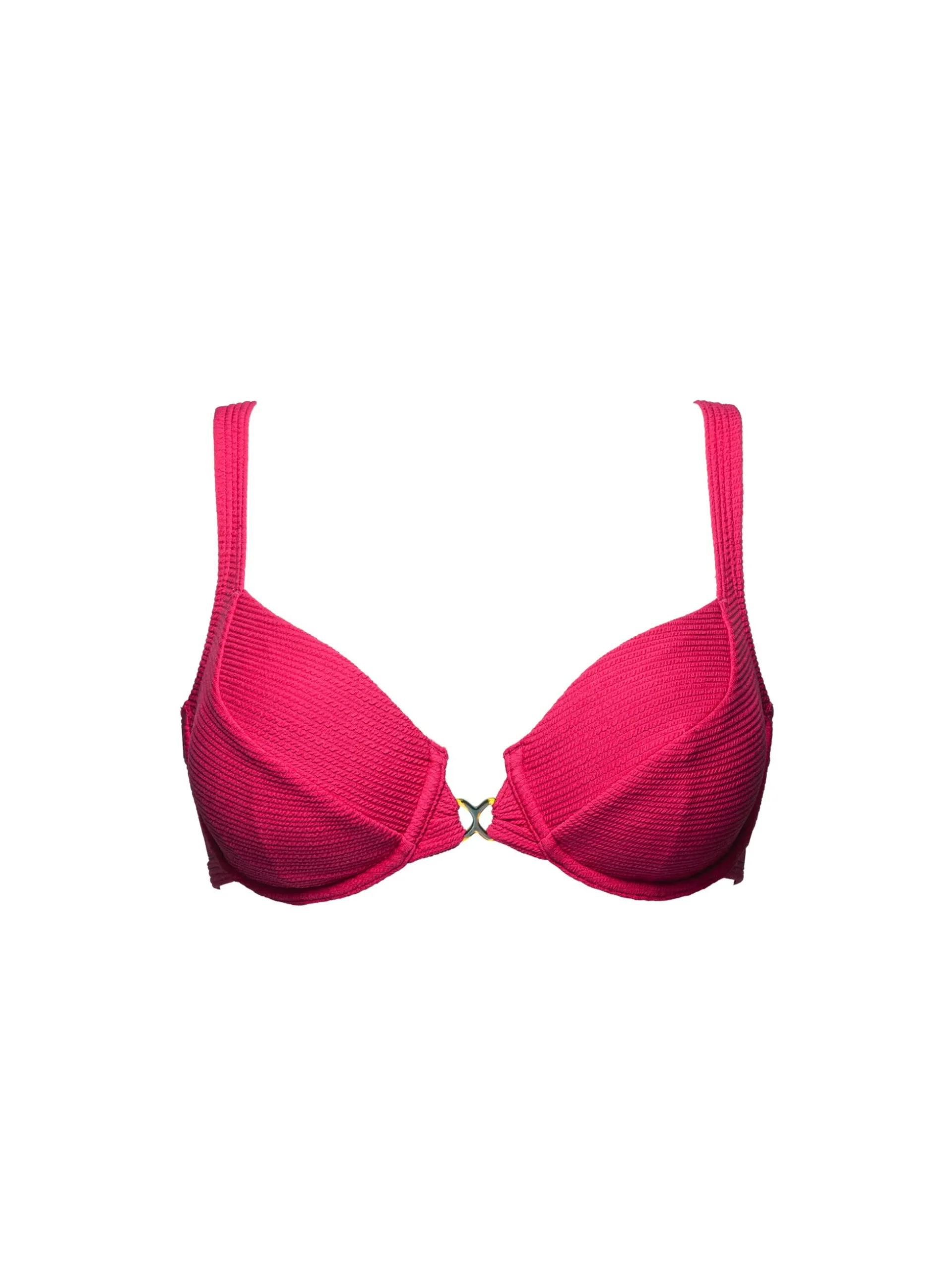 Underwired bikini top Glamorous Textured