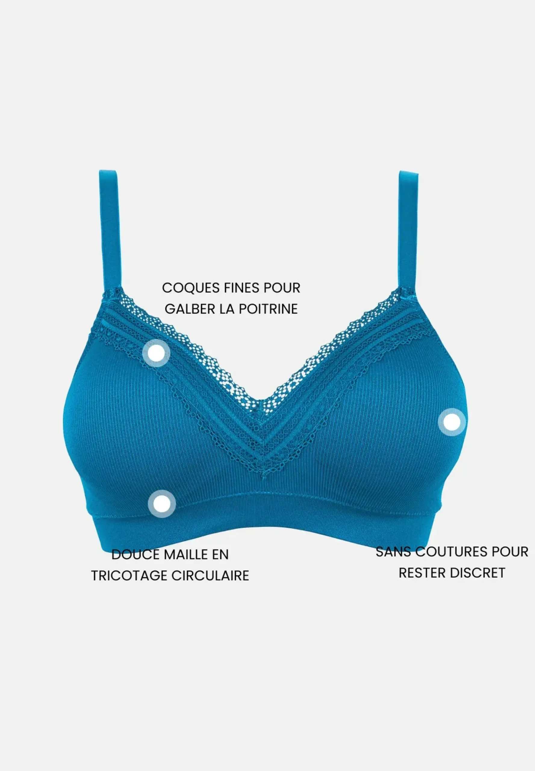 Wireless bralette Agathe