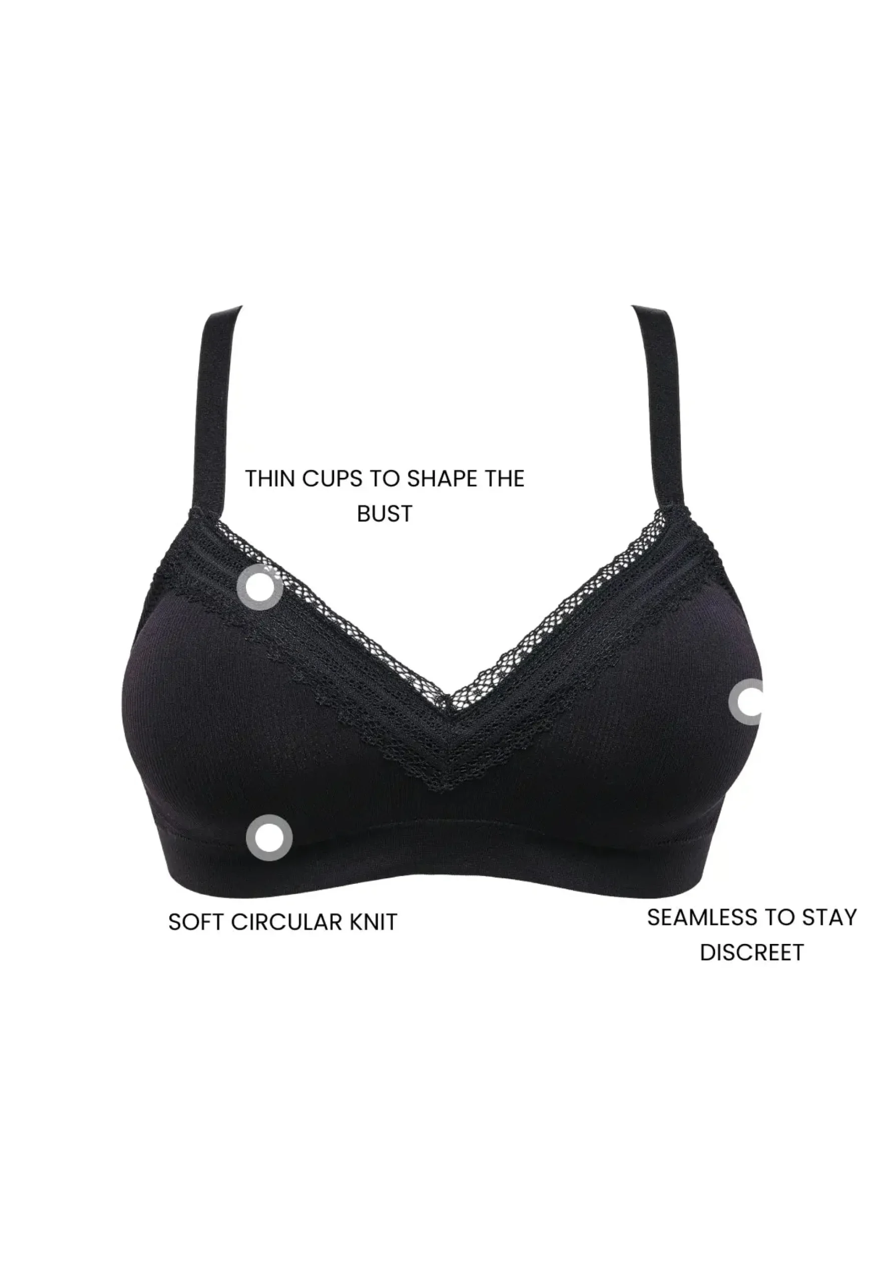 Wireless bralette Agathe