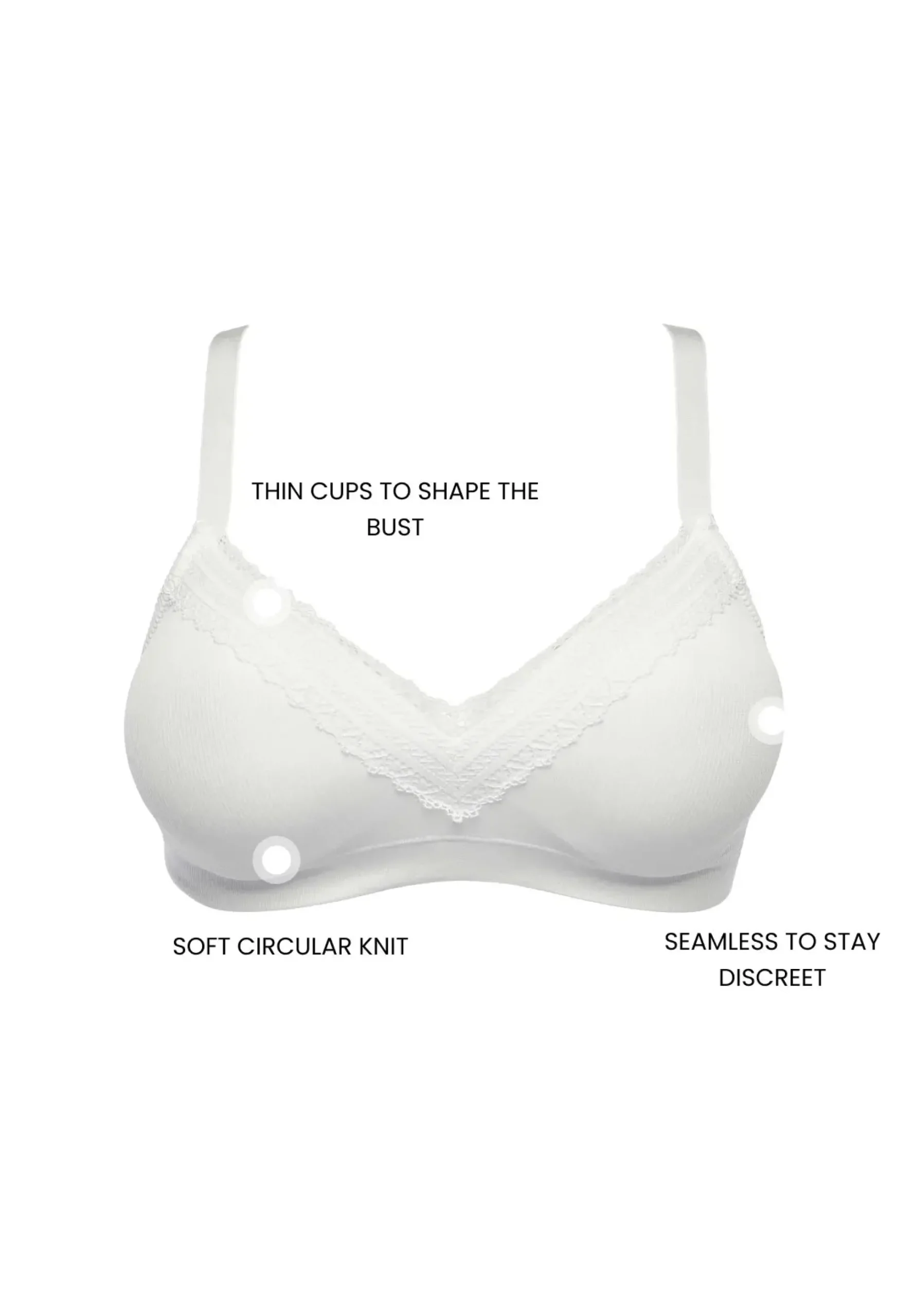 Wireless bralette Agathe